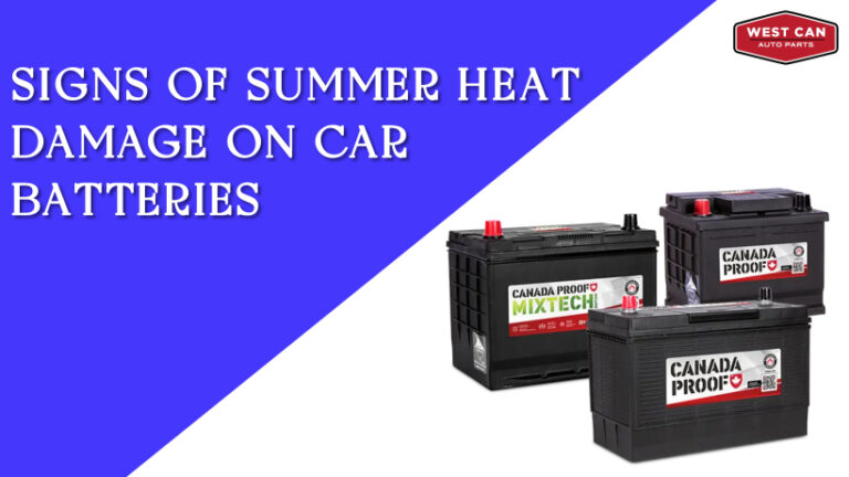 Signs of Summer Heat Damage on Car Batteries